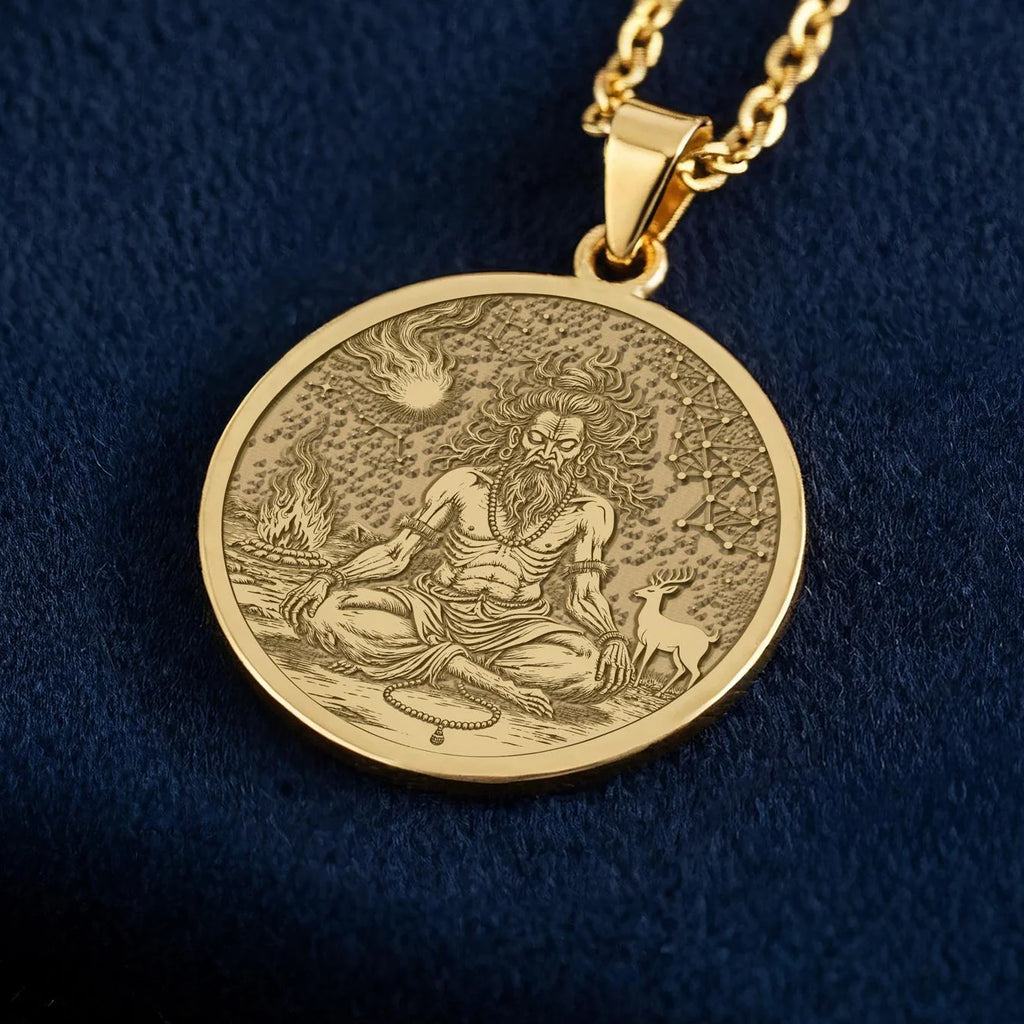 Ganesh Yantra Spiritual Protection Pendant | Silver & Plated Options - Divine Guardian for Yoga Zen